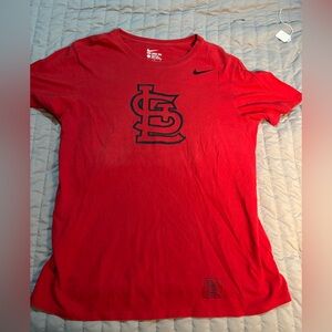 Nike Red T-Shirt with St. Louis Logo